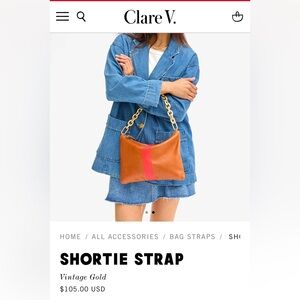 Clare V. Shortie Strap